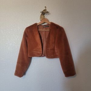 Allegra K Cropped Shrug